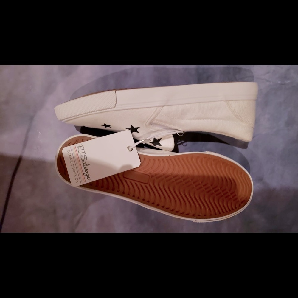 White Pj salvage shoes